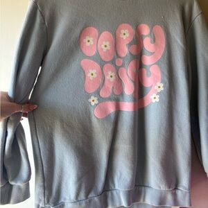 art class Pink and Blue Long Sleeve Tee with Playful Design